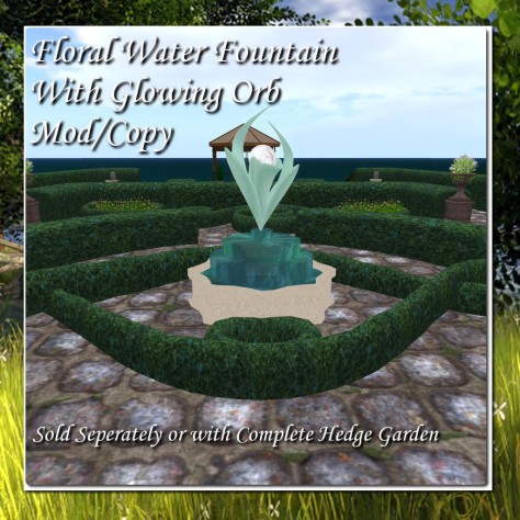 -SE- Blooming Orb Fountain